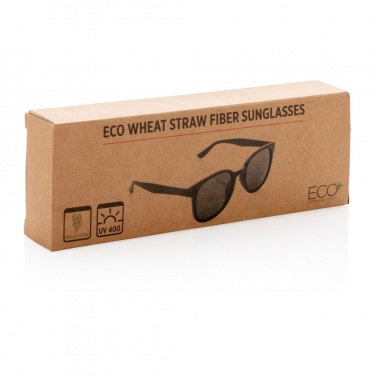 Logo trade promotional giveaway photo of: Wheat straw fibre sunglasses