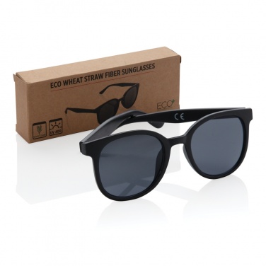 Logo trade corporate gifts image of: Wheat straw fibre sunglasses