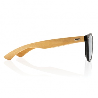 Logotrade promotional product image of: Bamboo and RCS recycled plastic sunglasses