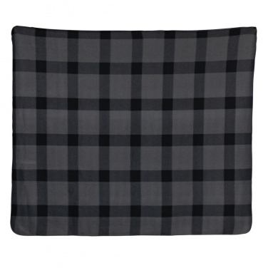 Logo trade advertising products image of: Soft plaid fleece blanket