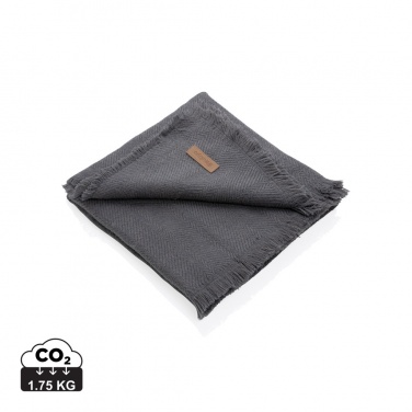 Logo trade promotional items image of: Ukiyo Aware™ Polylana® woven blanket 130x150cm