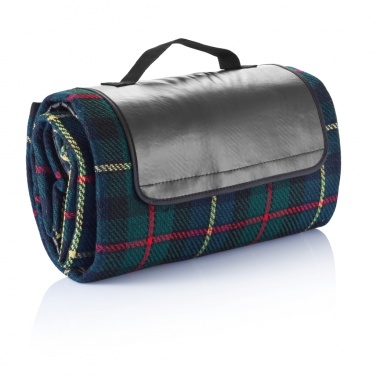 Logo trade corporate gift photo of: Tartan picnic blanket