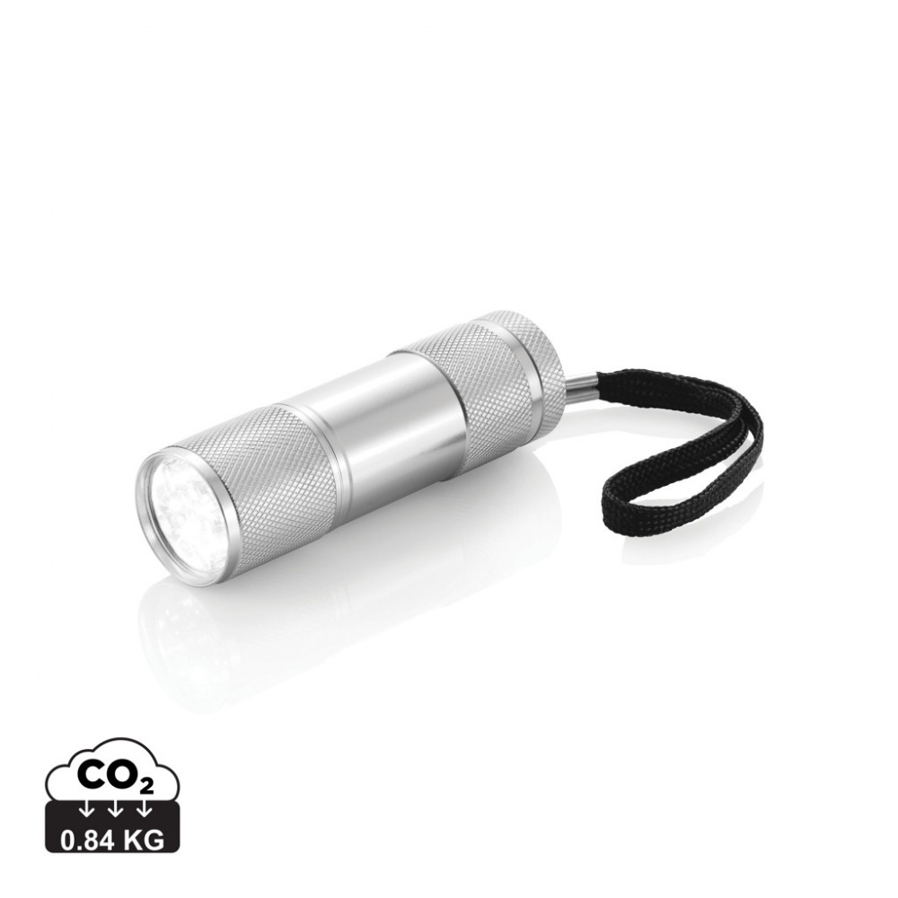 Logo trade promotional gifts picture of: Quattro aluminium torch