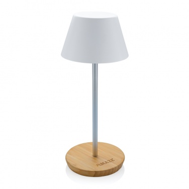 Logo trade advertising product photo of: Pure Glow RCS usb-rechargeable recycled plastic table lamp