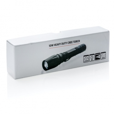 Logotrade promotional gift image of: Torch 10W Heavy duty CREE