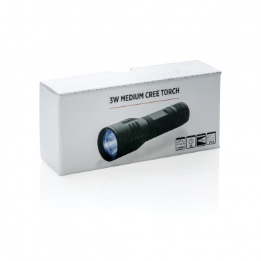 Logo trade promotional gifts image of: 3W medium CREE torch