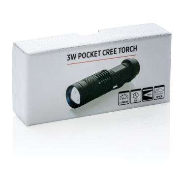 Logo trade corporate gift photo of: 3W pocket CREE torch