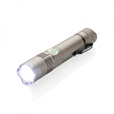 Logotrade promotional merchandise photo of: Rechargeable 3W flashlight