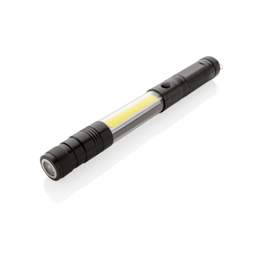 Logo trade advertising products image of: Large telescopic light with COB