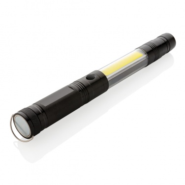 Logo trade promotional items image of: Large telescopic light with COB