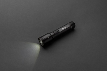 Logo trade promotional giveaways picture of: RCS recycled aluminum USB-rechargeable heavy duty torch