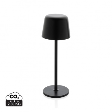 Logo trade promotional giveaways picture of: Zenic RCS recycled plastic USB re-chargable table lamp