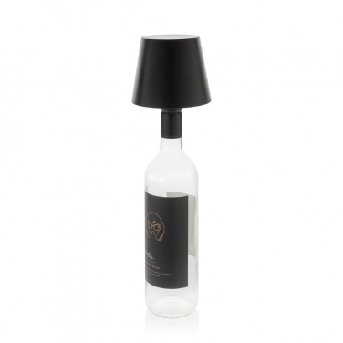 Logo trade promotional item photo of: BottleGlow RCS recycled plastic bottle lamp