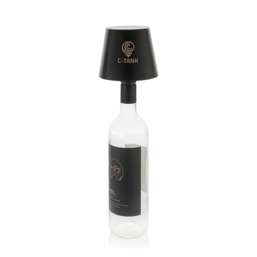 Logo trade promotional product photo of: BottleGlow RCS recycled plastic bottle lamp