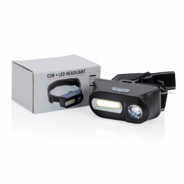 Logo trade promotional product photo of: COB and LED headlight