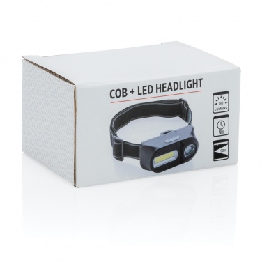 Logotrade promotional item picture of: COB and LED headlight