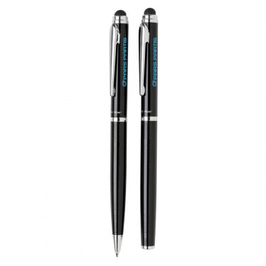 Logo trade corporate gifts picture of: Swiss Peak deluxe pen set