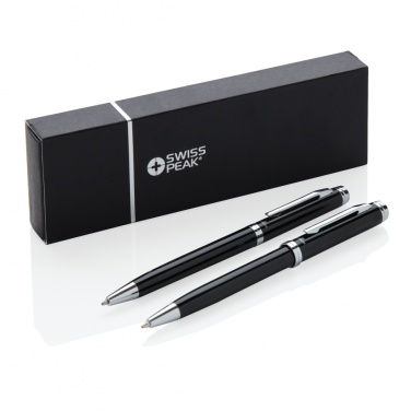 Logo trade promotional giveaways picture of: Luzern pen set