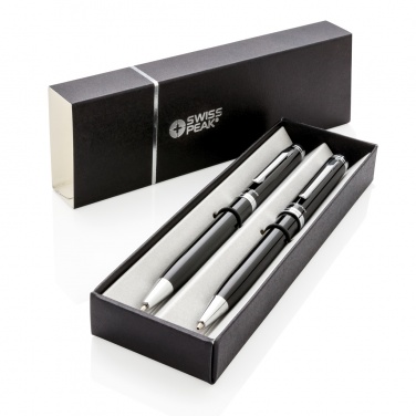 Logo trade promotional giveaway photo of: Luzern pen set