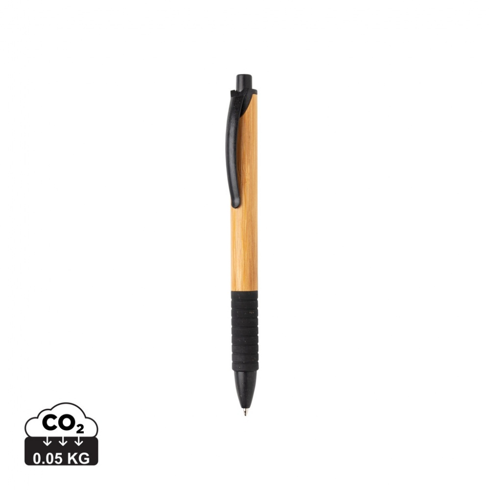 Logotrade promotional giveaway image of: Bamboo & wheat straw pen