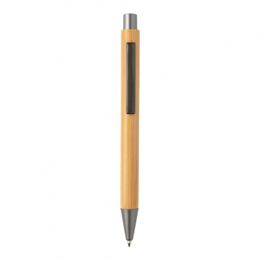 Logo trade corporate gifts picture of: Slim design bamboo pen