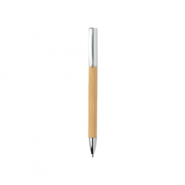 Logo trade promotional merchandise photo of: Modern bamboo pen