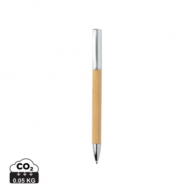 Logotrade promotional giveaway image of: Modern bamboo pen