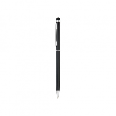 Logo trade advertising product photo of: Thin metal stylus pen