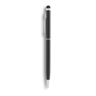 Logo trade promotional giveaway photo of: Thin metal stylus pen