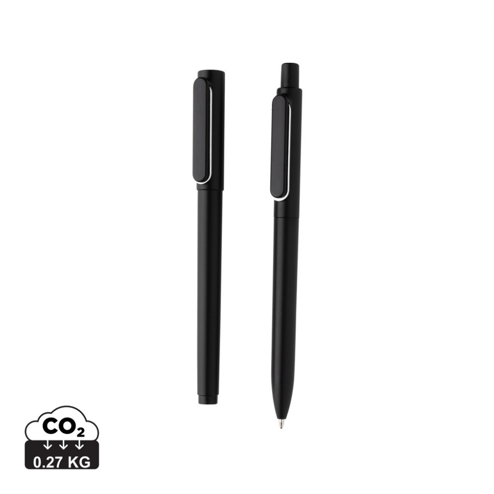 Logo trade promotional merchandise image of: X6 pen set