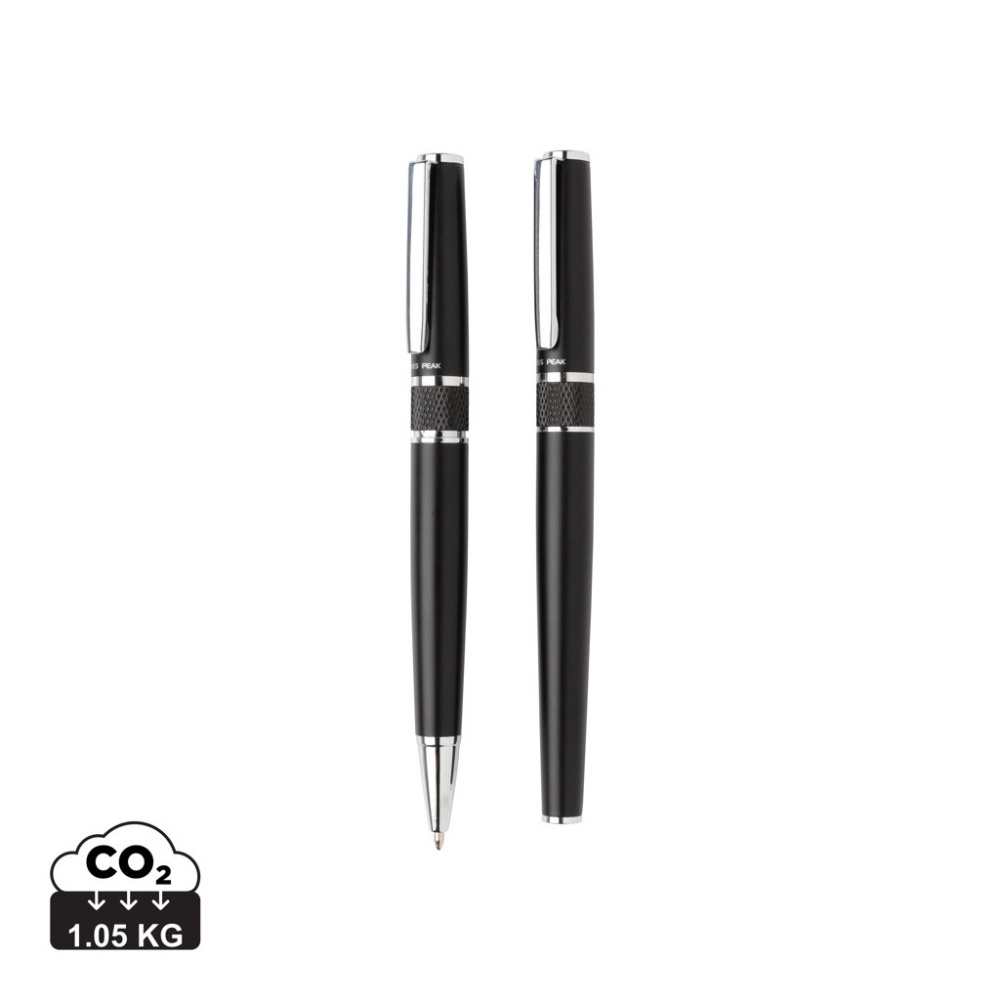 Logo trade advertising product photo of: Swiss Peak deluxe pen set