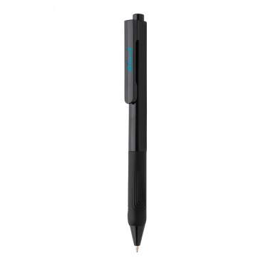 Logotrade promotional item image of: X9 solid pen with silicone grip