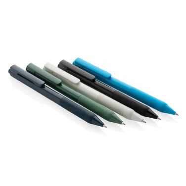 Logo trade corporate gifts picture of: X9 solid pen with silicone grip