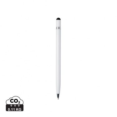 Logo trade advertising products image of: Simplistic metal pen