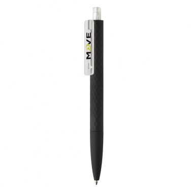 Logo trade promotional gifts picture of: X3 black smooth touch pen