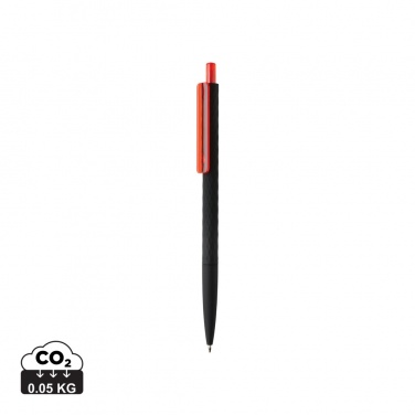 Logo trade promotional items image of: X3 black smooth touch pen