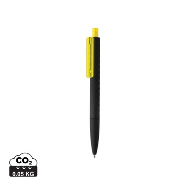 Logo trade corporate gift photo of: X3 black smooth touch pen