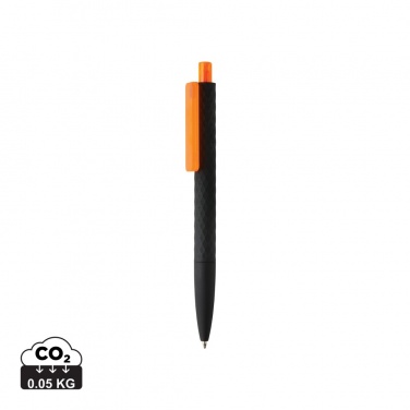 Logotrade promotional merchandise picture of: X3 black smooth touch pen