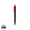 X3 black smooth touch pen, pink