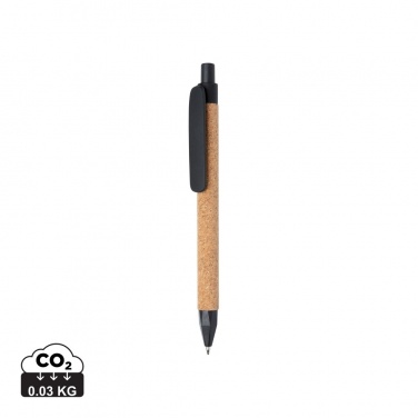 Logotrade promotional merchandise picture of: Write wheatstraw and cork pen