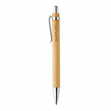 Logotrade promotional gift picture of: Pynn bamboo infinity pen