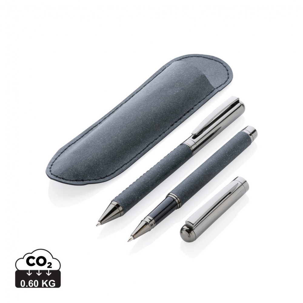 Logotrade corporate gifts photo of: Recycled leather pen set