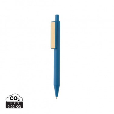 Logotrade advertising product picture of: GRS RABS pen with bamboo clip