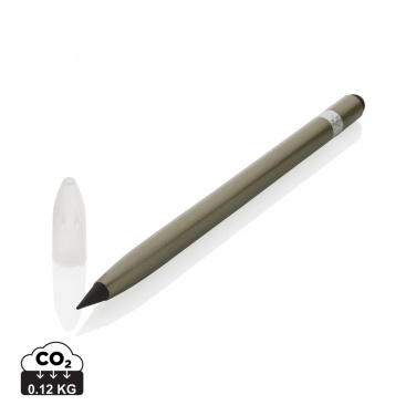 Logotrade promotional item image of: Aluminum inkless pen with eraser