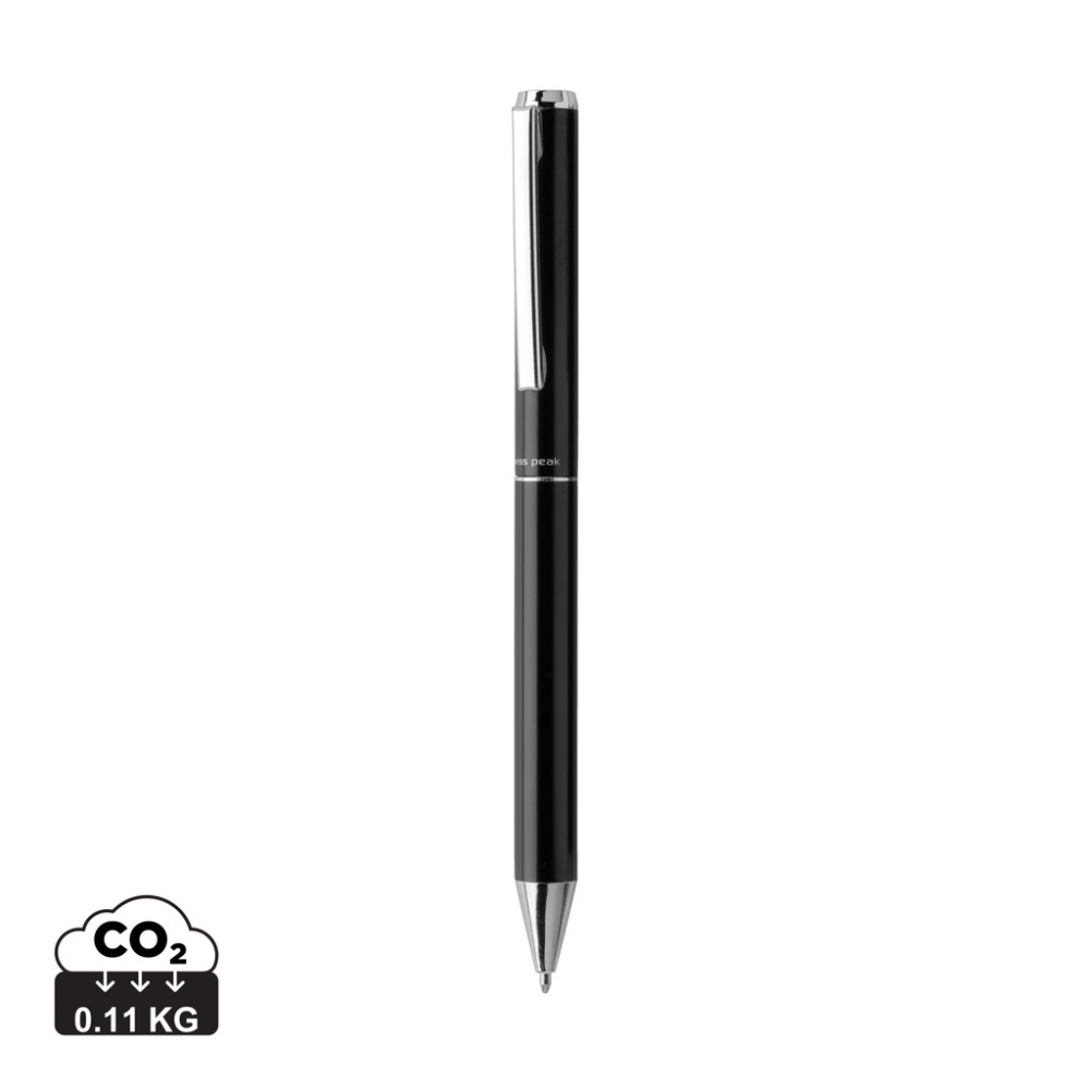 Logotrade promotional merchandise photo of: Swiss Peak Cedar RCS certified recycled aluminium pen