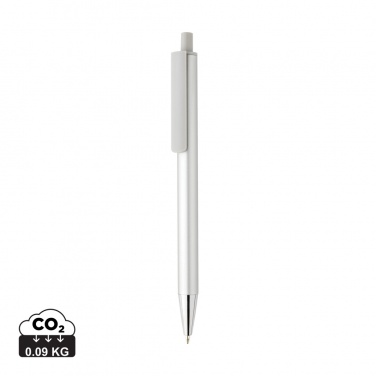 Logo trade promotional gifts image of: Amisk RCS certified recycled aluminum pen