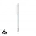 Amisk RCS certified recycled aluminum pen, white