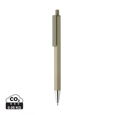 Logo trade corporate gift photo of: Amisk RCS certified recycled aluminum pen