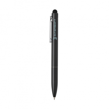 Logotrade promotional merchandise image of: Kymi RCS certified recycled aluminium pen with stylus