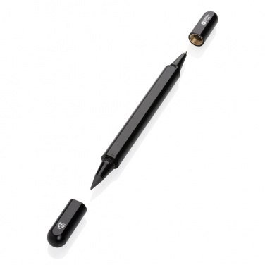 Logotrade promotional merchandise image of: Swiss Peak Storm RCS recycled aluminum dual tip pen